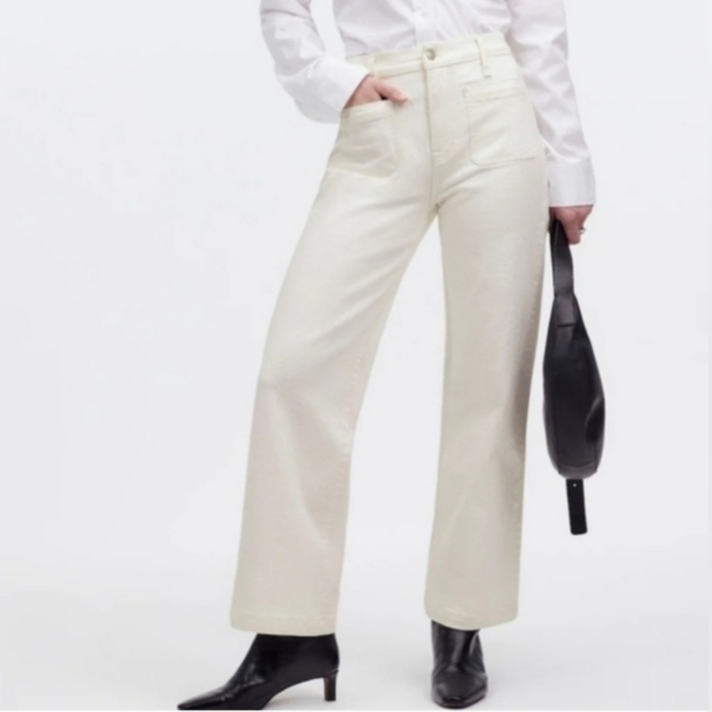 MADEWELL The Perfect Vintage Wide Leg Jean Size 24